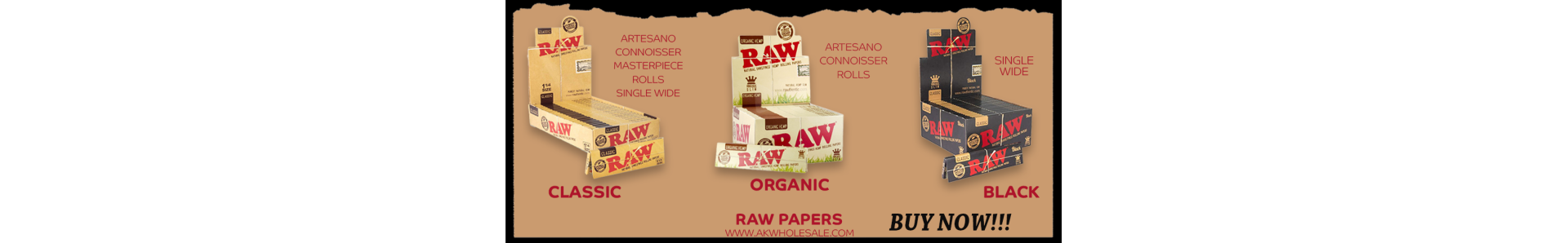 RAW PRODUCTS