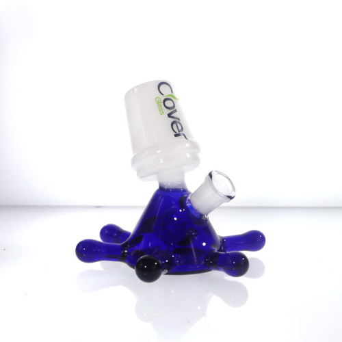 5 INCH CLOVER GLASS OCTOPUS WATER PIPE 170GM 